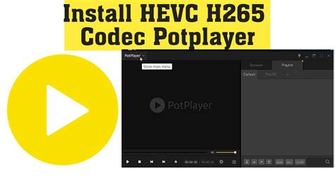 265 format, please click "Load disc" icon to load video files from BD drive. . Hevc h265 codec download